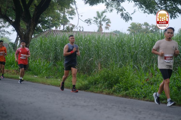 Race photo from Kediri Half Marathon 2025