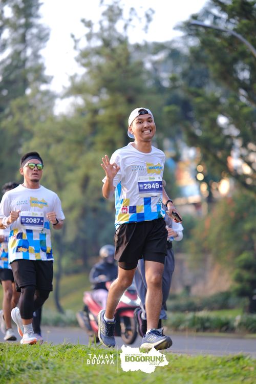 Race photo from Taman Budaya x BOGORUN 2025