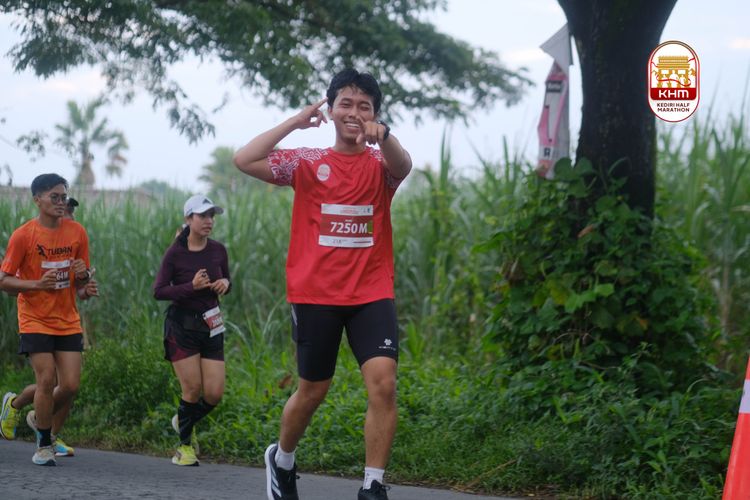 Race photo from Kediri Half Marathon 2025