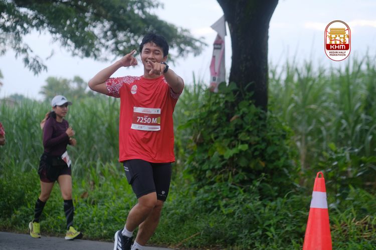 Race photo from Kediri Half Marathon 2025