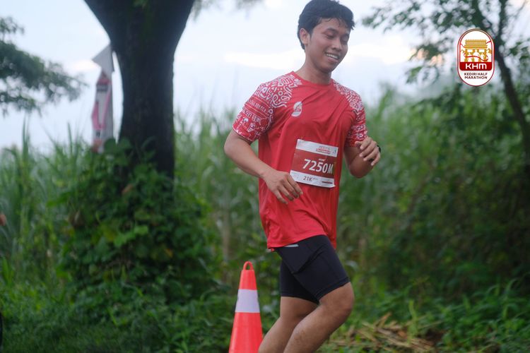 Race photo from Kediri Half Marathon 2025