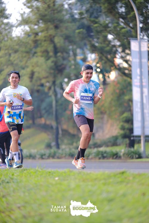 Race photo from Taman Budaya x BOGORUN 2025