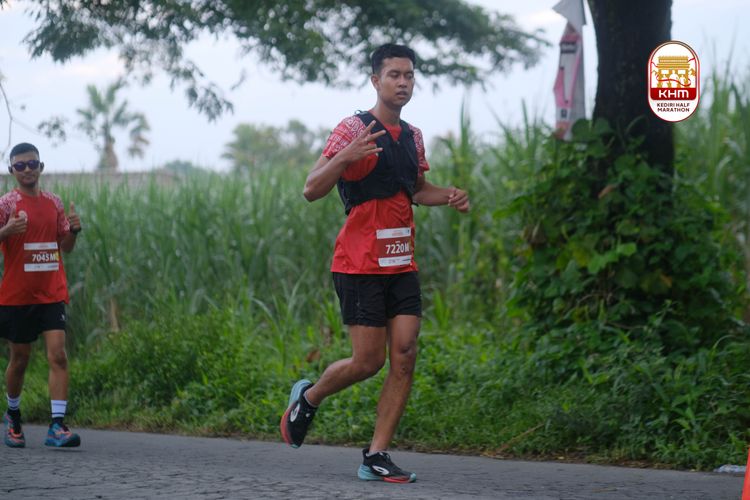 Race photo from Kediri Half Marathon 2025