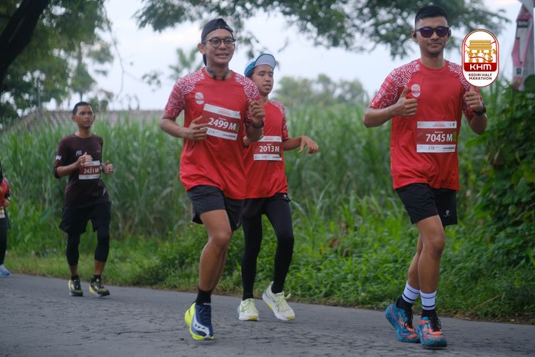Race photo from Kediri Half Marathon 2025