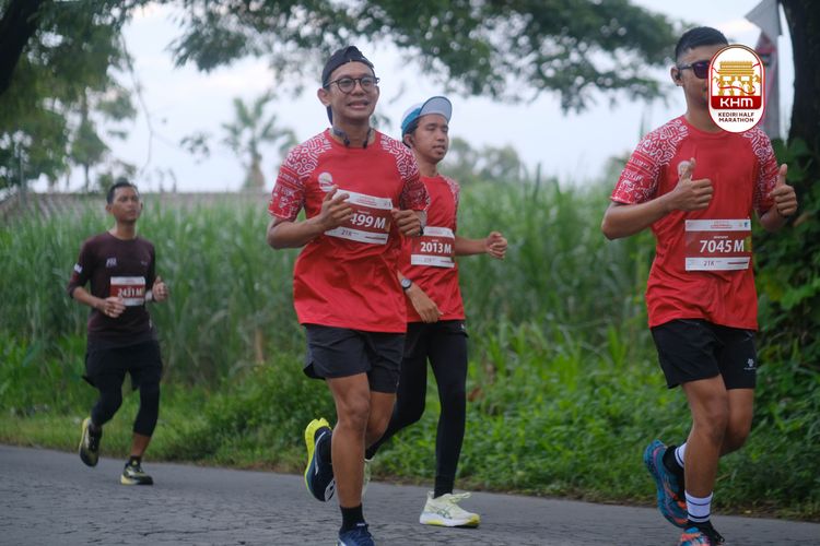 Race photo from Kediri Half Marathon 2025