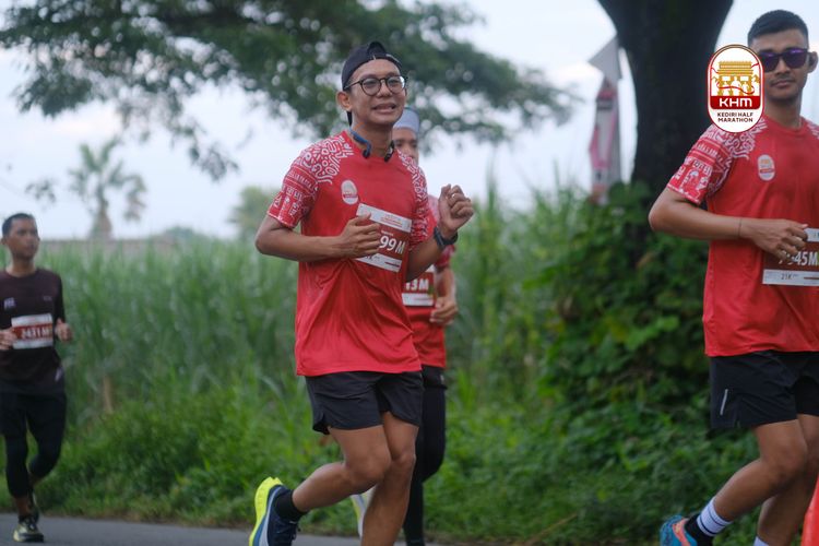 Race photo from Kediri Half Marathon 2025