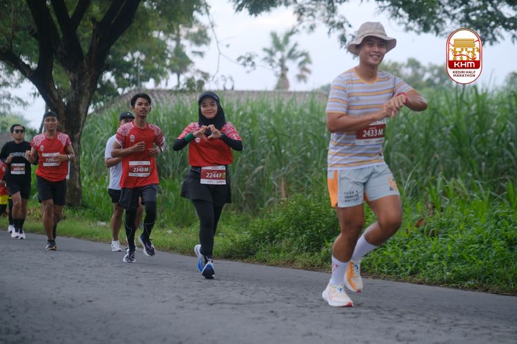Race photo from Kediri Half Marathon 2025