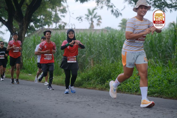 Race photo from Kediri Half Marathon 2025