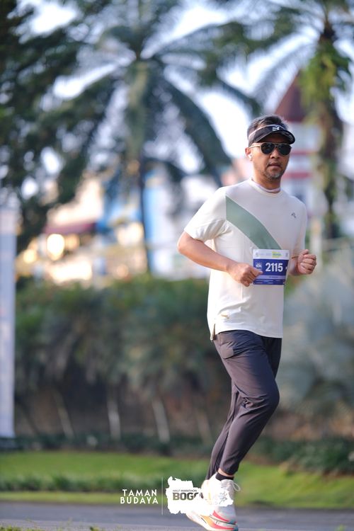 Race photo from Taman Budaya x BOGORUN 2025