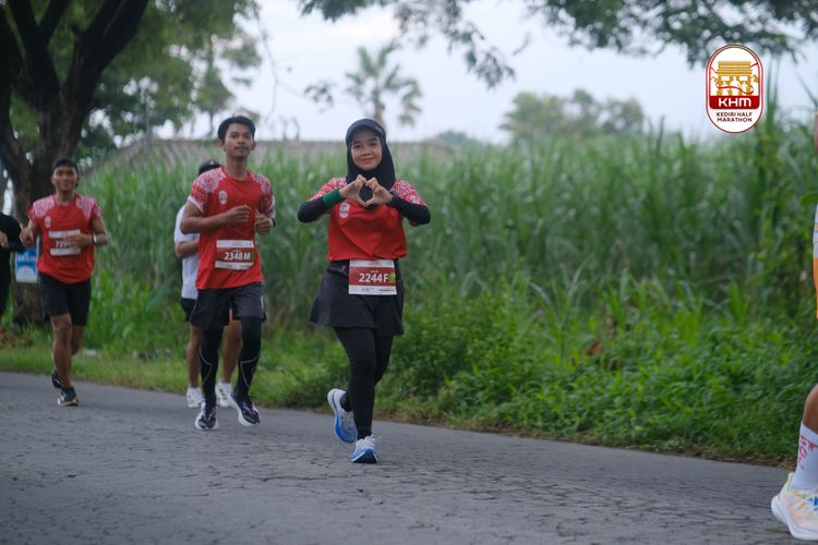 Race photo from Kediri Half Marathon 2025