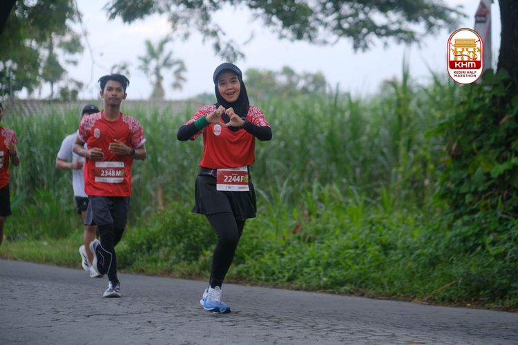 Race photo from Kediri Half Marathon 2025