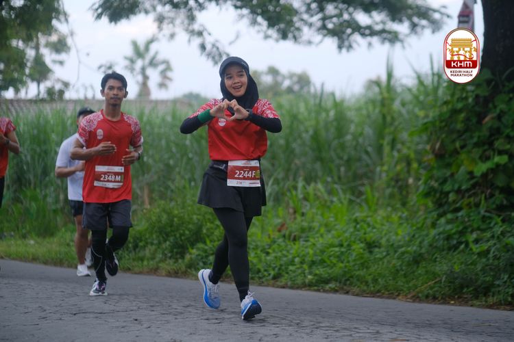 Race photo from Kediri Half Marathon 2025