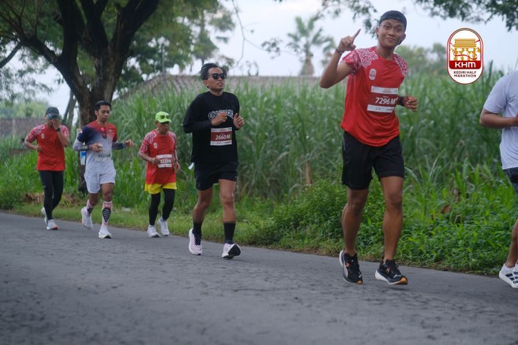 Race photo from Kediri Half Marathon 2025