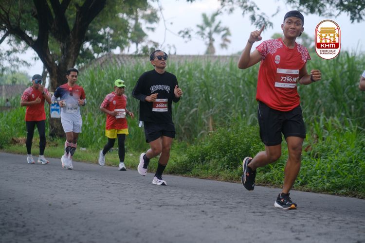 Race photo from Kediri Half Marathon 2025
