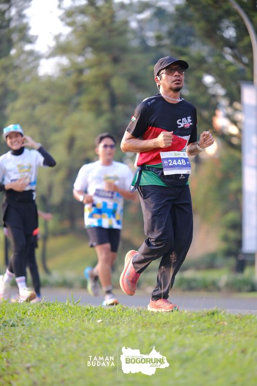 Race photo from Taman Budaya x BOGORUN 2025