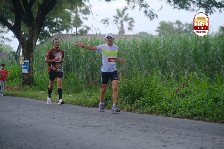 Race photo from Kediri Half Marathon 2025