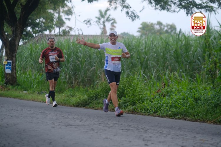 Race photo from Kediri Half Marathon 2025