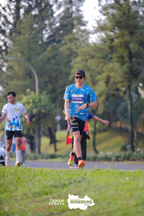 Race photo from Taman Budaya x BOGORUN 2025
