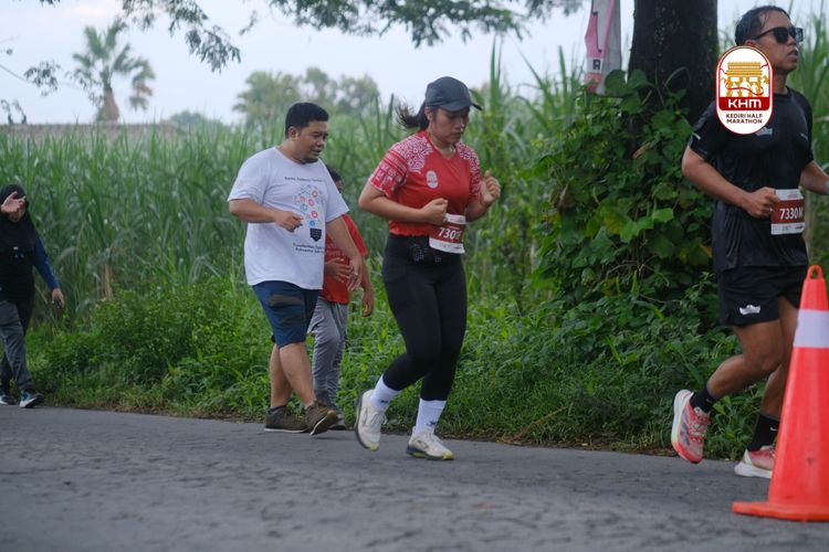 Race photo from Kediri Half Marathon 2025