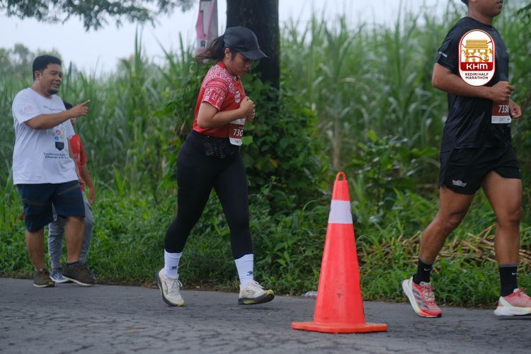 Race photo from Kediri Half Marathon 2025