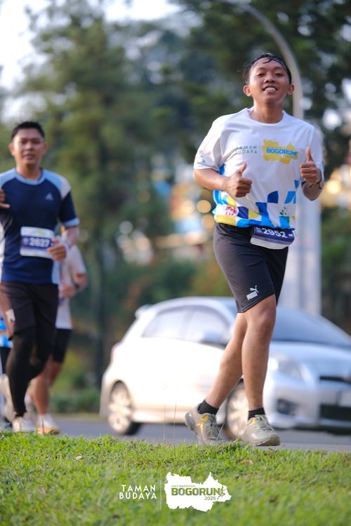 Race photo from Taman Budaya x BOGORUN 2025
