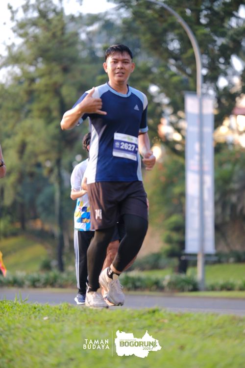 Race photo from Taman Budaya x BOGORUN 2025