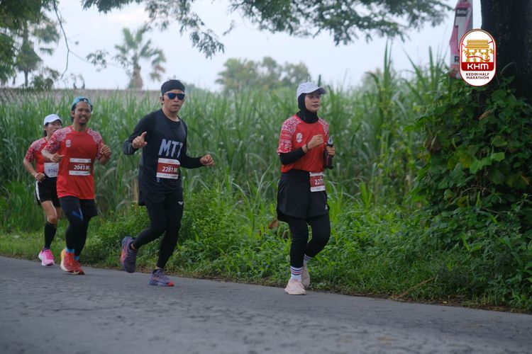 Race photo from Kediri Half Marathon 2025