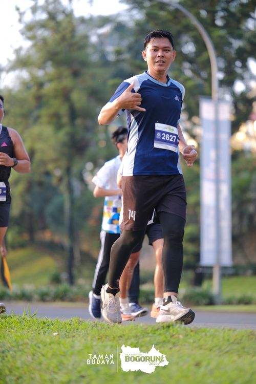 Race photo from Taman Budaya x BOGORUN 2025