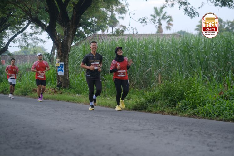 Race photo from Kediri Half Marathon 2025