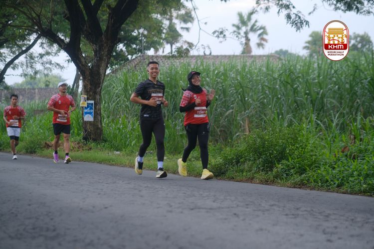 Race photo from Kediri Half Marathon 2025