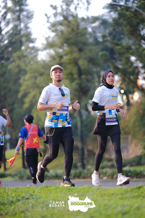 Race photo from Taman Budaya x BOGORUN 2025