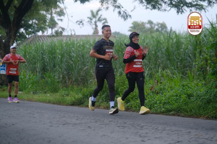 Race photo from Kediri Half Marathon 2025