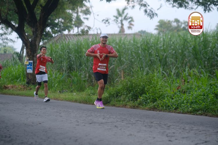 Race photo from Kediri Half Marathon 2025