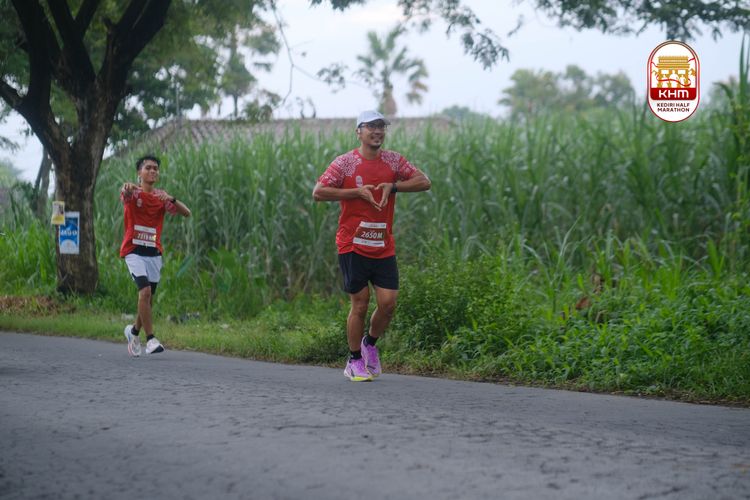 Race photo from Kediri Half Marathon 2025