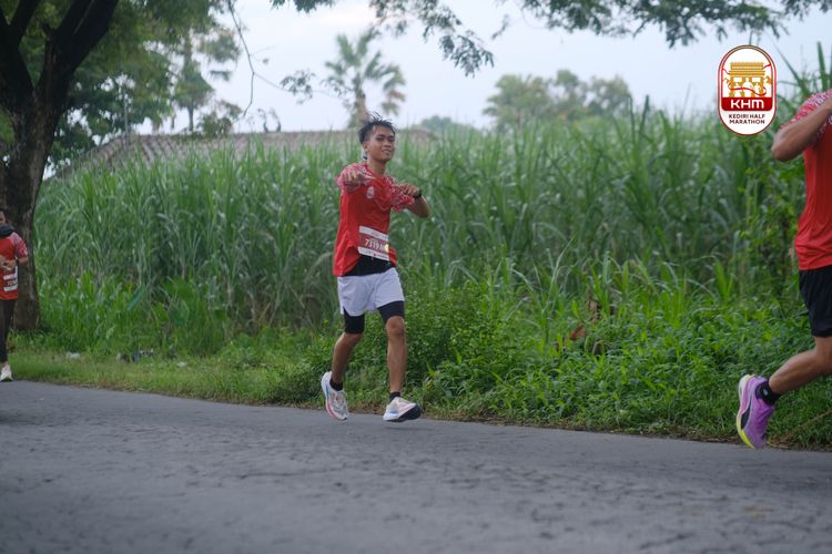 Race photo from Kediri Half Marathon 2025