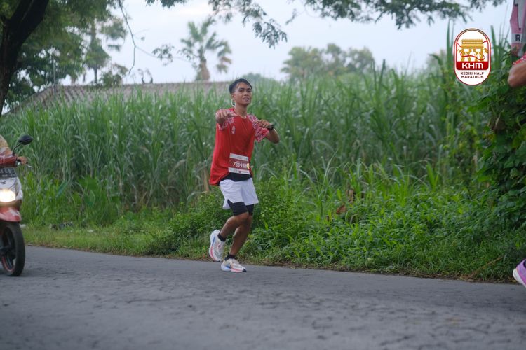 Race photo from Kediri Half Marathon 2025