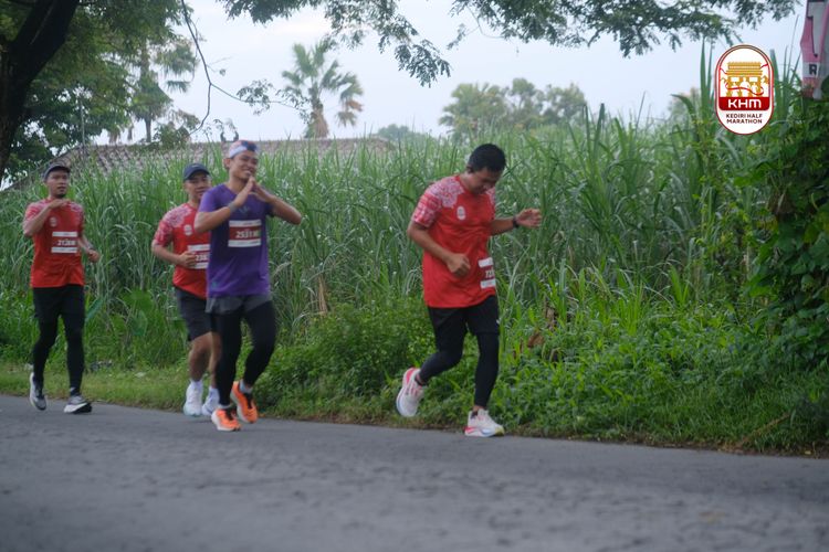 Race photo from Kediri Half Marathon 2025