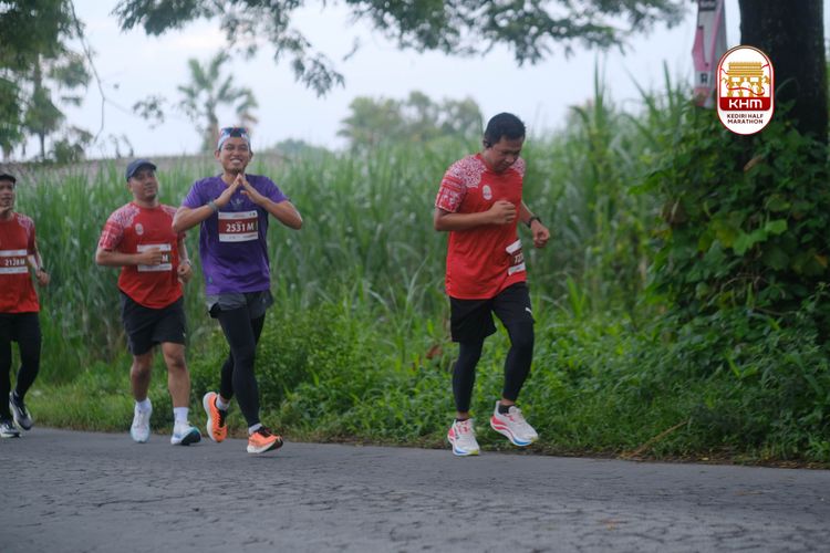 Race photo from Kediri Half Marathon 2025