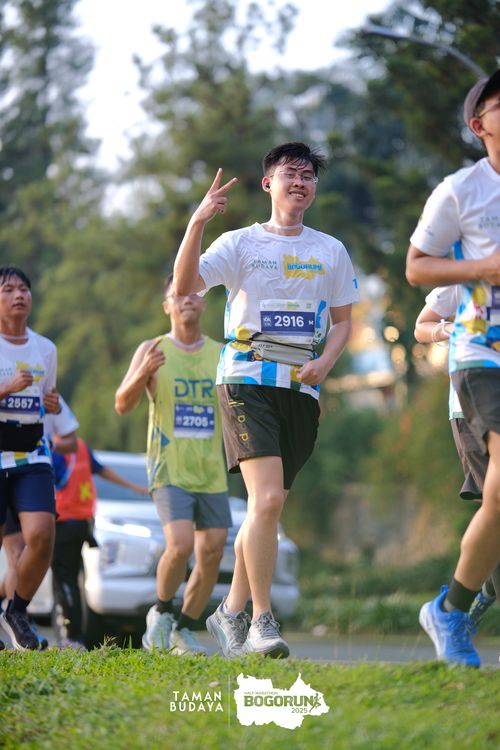 Race photo from Taman Budaya x BOGORUN 2025