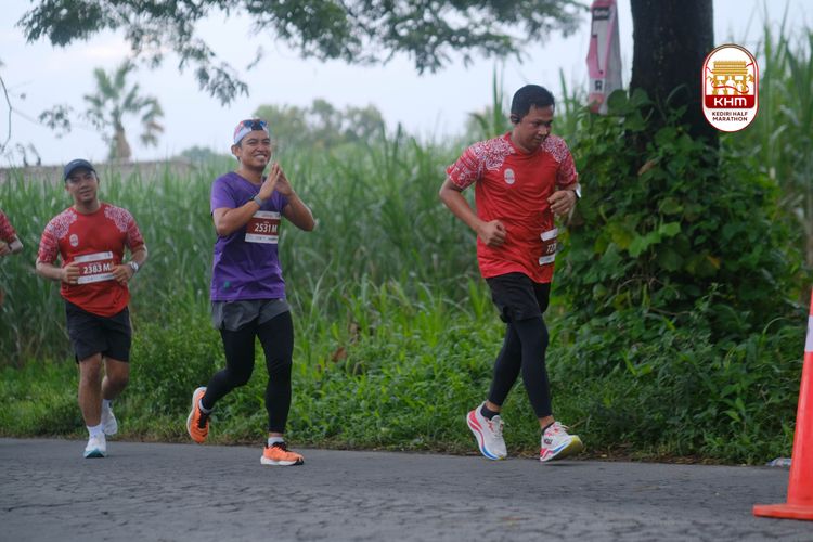 Race photo from Kediri Half Marathon 2025