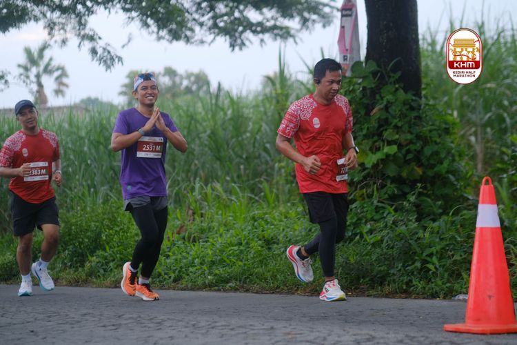 Race photo from Kediri Half Marathon 2025