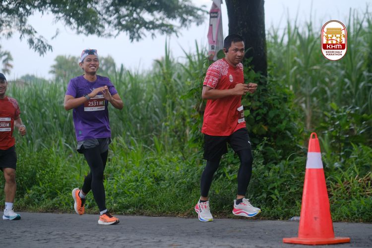 Race photo from Kediri Half Marathon 2025