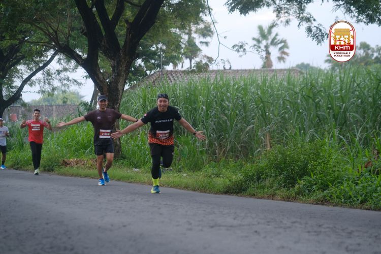 Race photo from Kediri Half Marathon 2025