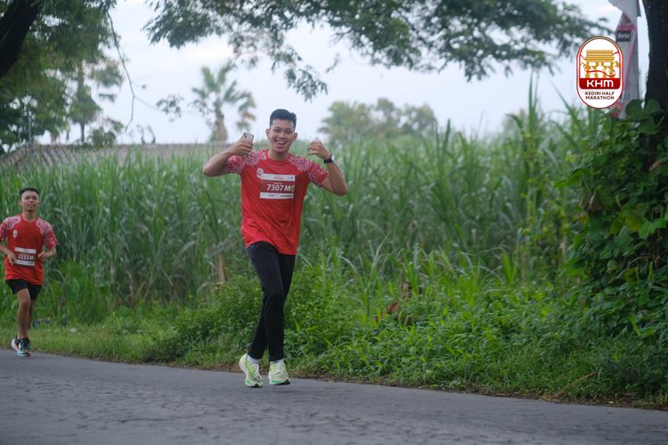 Race photo from Kediri Half Marathon 2025