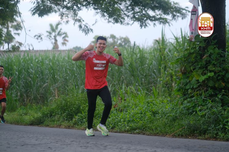 Race photo from Kediri Half Marathon 2025