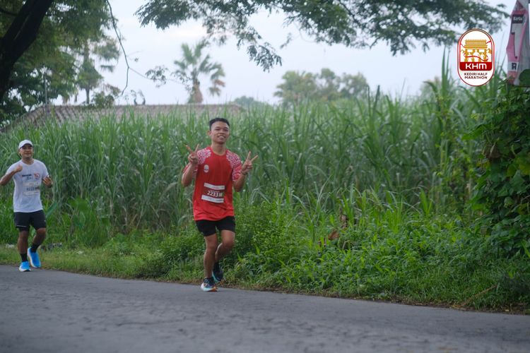 Race photo from Kediri Half Marathon 2025