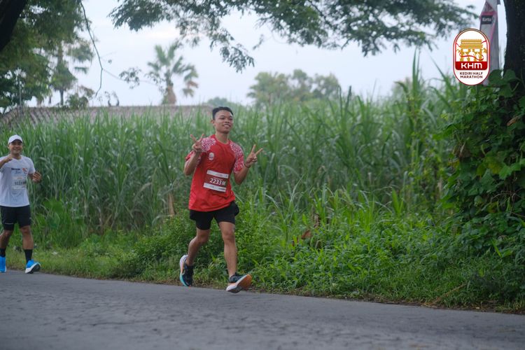 Race photo from Kediri Half Marathon 2025