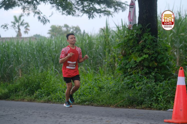 Race photo from Kediri Half Marathon 2025