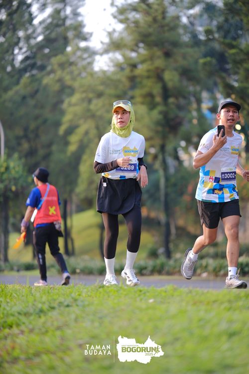Race photo from Taman Budaya x BOGORUN 2025