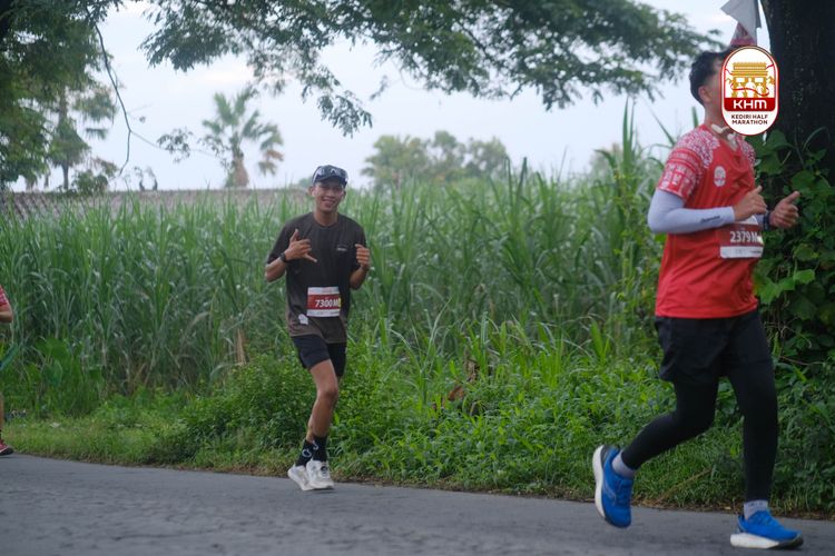 Race photo from Kediri Half Marathon 2025